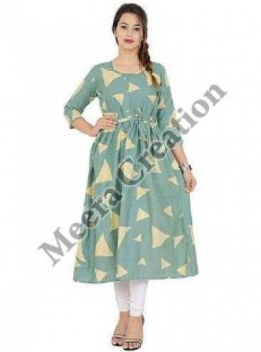 Printed Rayon Kurtis