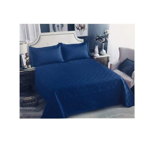 Bed Cover With 2 Reversible Pillow Cases by Origin Handloom Pvt Ltd