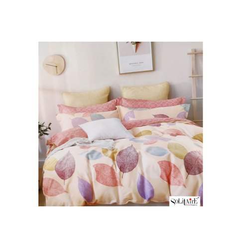 Freesia Super King Size Bed Sheet  by Origin Handloom Pvt Ltd