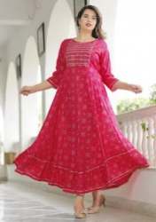 Cotton frock kurti