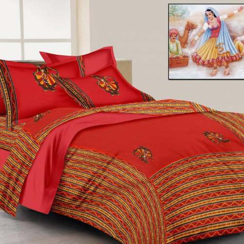 Royal Color Cotton Bed Sheet by Rajendra Enterprises