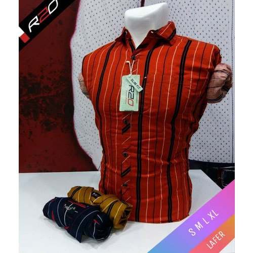 R2O Cotton Designer Shirt by Rajaram Exports