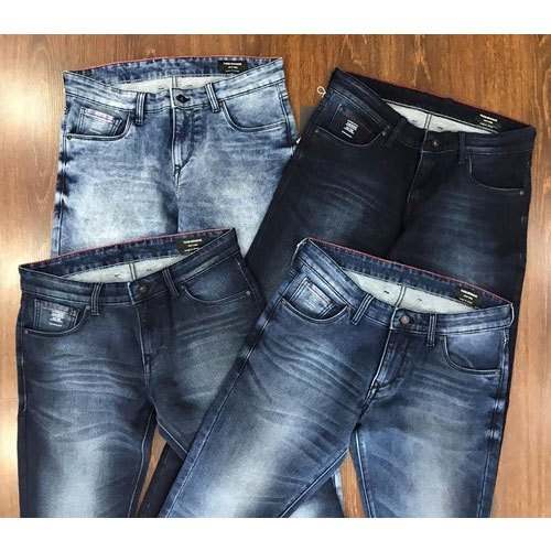 Marc Lanzer 	Faded Denim Jeans by Abhii Apparels