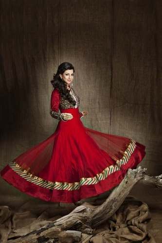 Maroon Anarkali Suits by Orange International