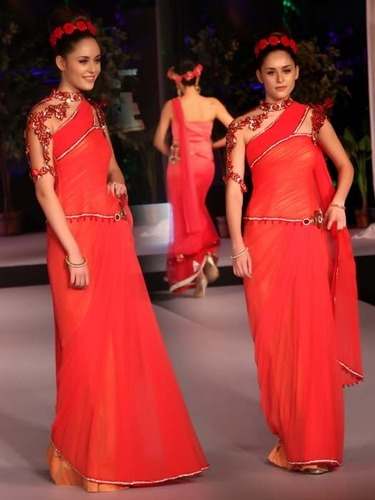 Party Wear Chiffon Sarees