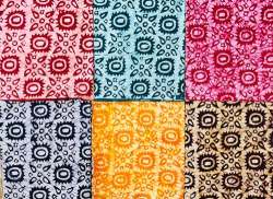 Batik Printed Nighty Fabric 