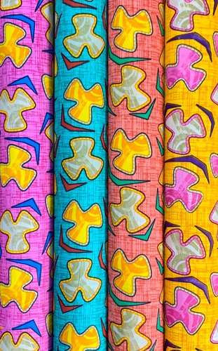 Fancy Cotton Nighty Printed Fabric 