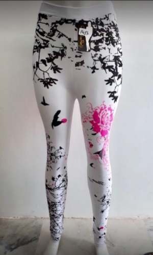 Ladies printed jegging