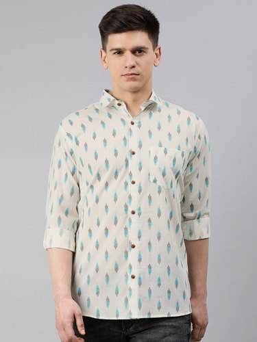 MILLENNIAL MEN Printed Cotton Shirt 
