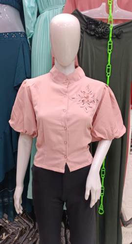 Fancy Crop Shirt for Girls 