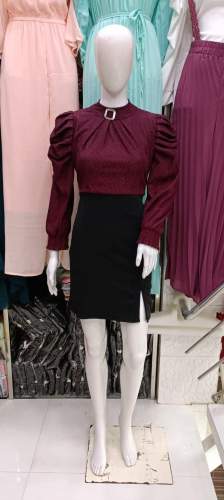 2020 trendy sweater dress one piece girl fashion Korean stretchable pencil  skirt | Shopee Malaysia