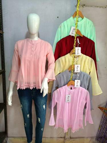 Regular Wear Girls Tops