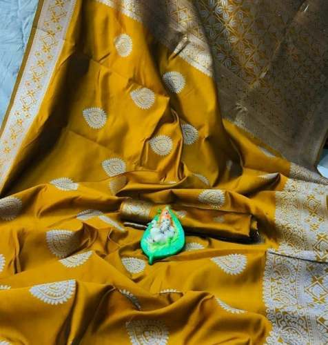 New Collection Banarasi Silk Saree For Women by Libaas Designing Hub
