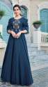 New Collection Blue Long Kurti For Women