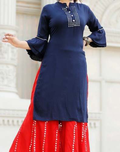 New Collection Kurti Palazzo Set For Women