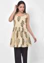 Fancy Arrival Sleeveless Short Kurti For Ladies