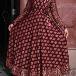 New Arrival Jaipuri Style Long Gown