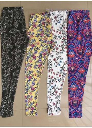 Printed Girlish Leggings  by Hashvitha Boutique