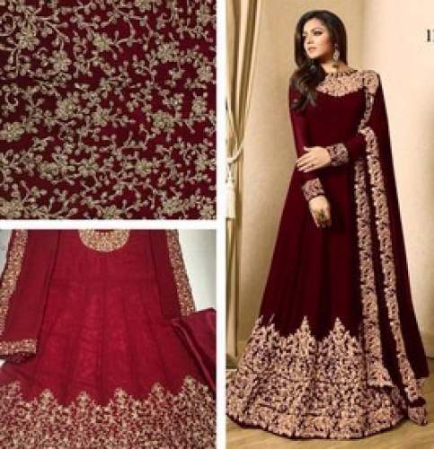 Wedding Wear Heavy Anarkali Suir Collection  by Hashvitha Boutique