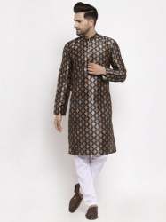 Printed Kurta And Pajama set for Men