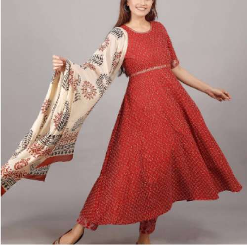 Block online printing kurtis