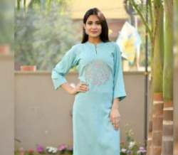 ladies cotton kurtis with pant 