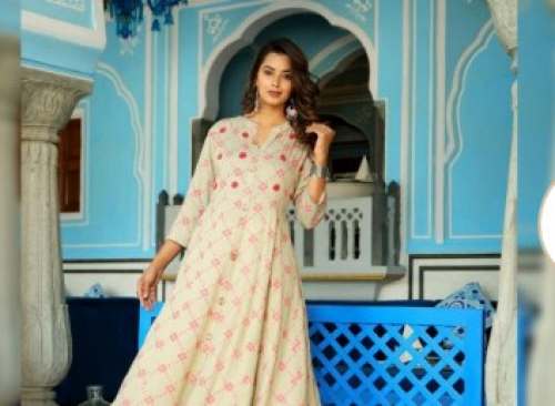 ladies Gown Kurtis by Turpai