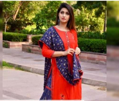 woman Kurti with Sharara
