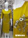 mustard-soft-silk-kurti