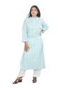 sky-blue-cotton-striped-kurtis