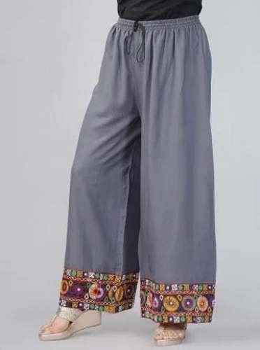 Regular Wear Palazzo Pant  by Radha Fabrics