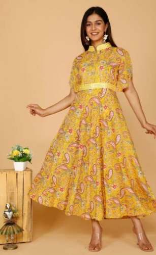 Buy Designer Rayon Anarkali Kurti For Women