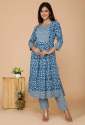 buy-frock-blue-kurti-for-women