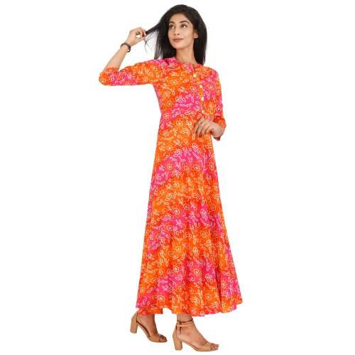 Fancy Ankle Length Anarkali Kurti 