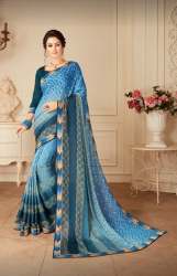 Ladies Printed saree at wholesale