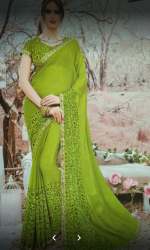 Ladies fancy designer saree at wholesale
