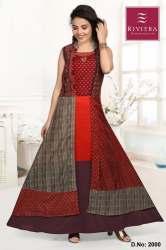 Elegant Gown Style Long Kurti