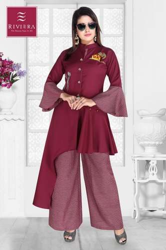 Unique Palazzo Kurti Set  by Fusion Designs