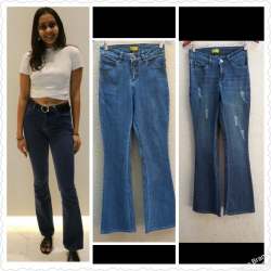 Boot Cut Ladies Denim Jeans 