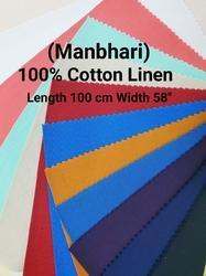 Cotton Linen Shirting Fabric