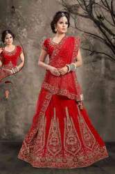 Heavy Red Wedding lehenga