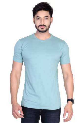 Round Neck Plain mens T shirt 