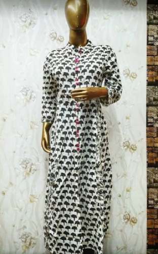 Rayon long kurti