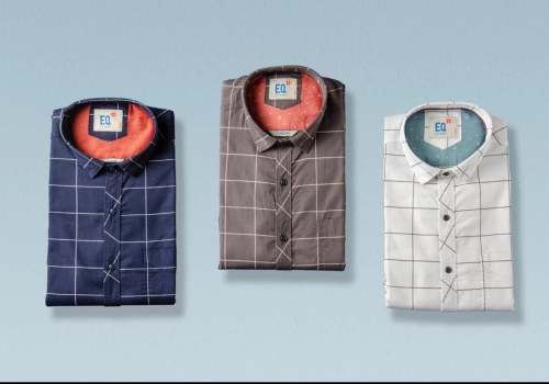 Check Cotton Shirt  by Equation bombay shirt company