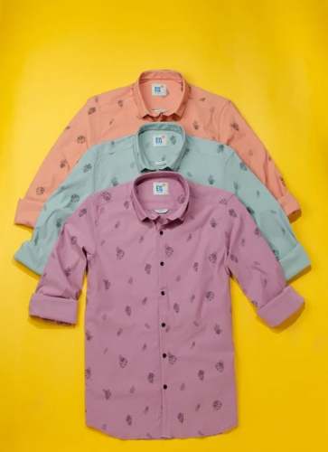 Printed Mens shirt  by Equation bombay shirt company