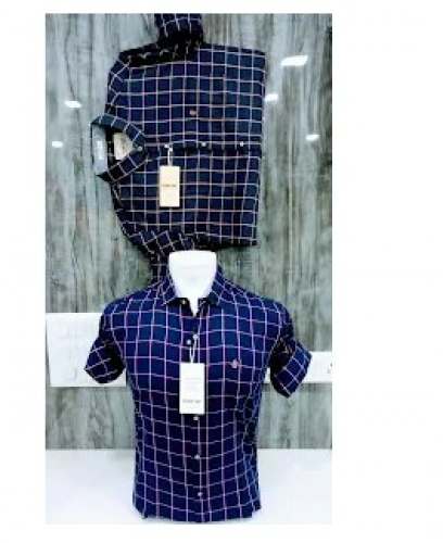 Cotton Casual Check Shirt by bhagvathi hi fashion 