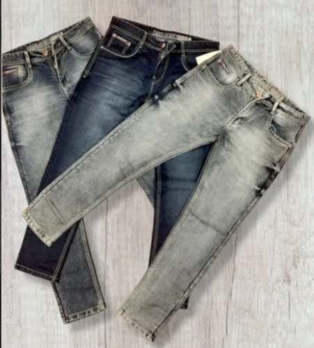 Men Heavy Knitted Denim Jeans by Baayon Enterprises