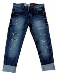  Regular Fit Ripped Jeans