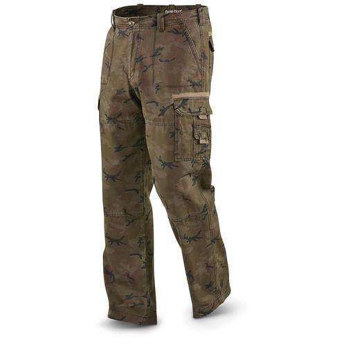 Camouflage Print Cargo Pant