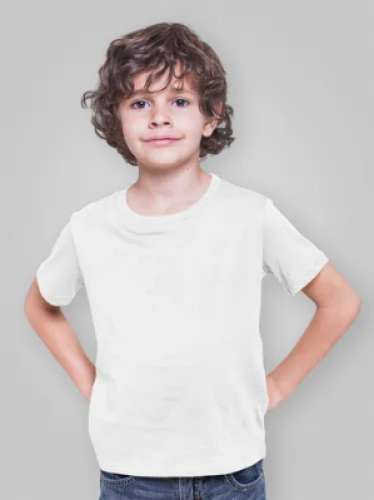 Kids Round Neck T Shirt by Vastra Shastra Ecommerce Private Limited